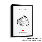 Load image into Gallery viewer, Lausitzring Superspeedway - Racetrack Print
