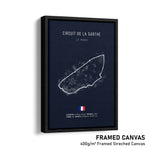 Load image into Gallery viewer, Circuit de la Sarthe Le Mans - Racetrack Print
