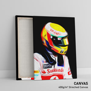 Lewis Hamilton, McLaren 2012 - Formula 1 Print