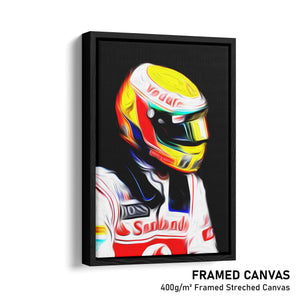 Lewis Hamilton, McLaren 2012 - Formula 1 Print