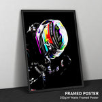 Load image into Gallery viewer, Lewis Hamilton, Mercedes 2021 - Formula 1 Print

