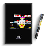 Load image into Gallery viewer, Lotus 107C, Pedro Lamy 1994 - Formula 1 Print

