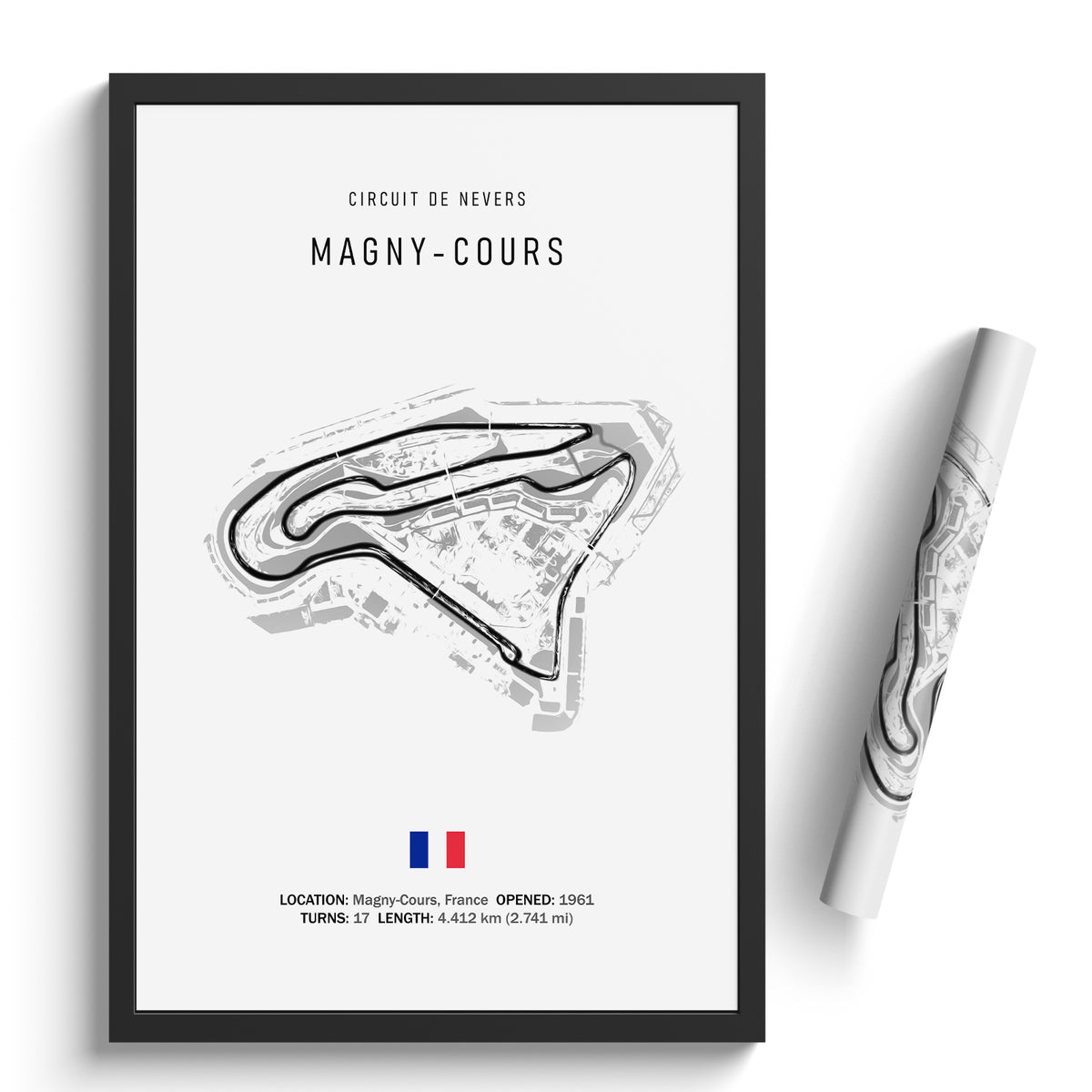 Autodromo dell’Umbria Magione - Racetrack Print – Illustrated Tracks