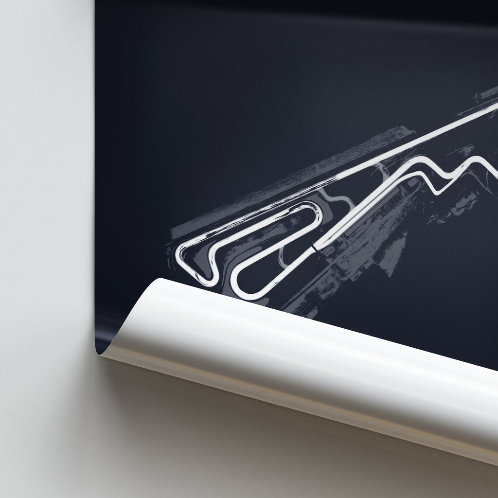 Autodromo dell’Umbria Magione - Racetrack Print – Illustrated Tracks
