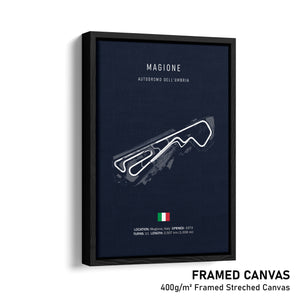 Autodromo dell’Umbria Magione - Racetrack Print