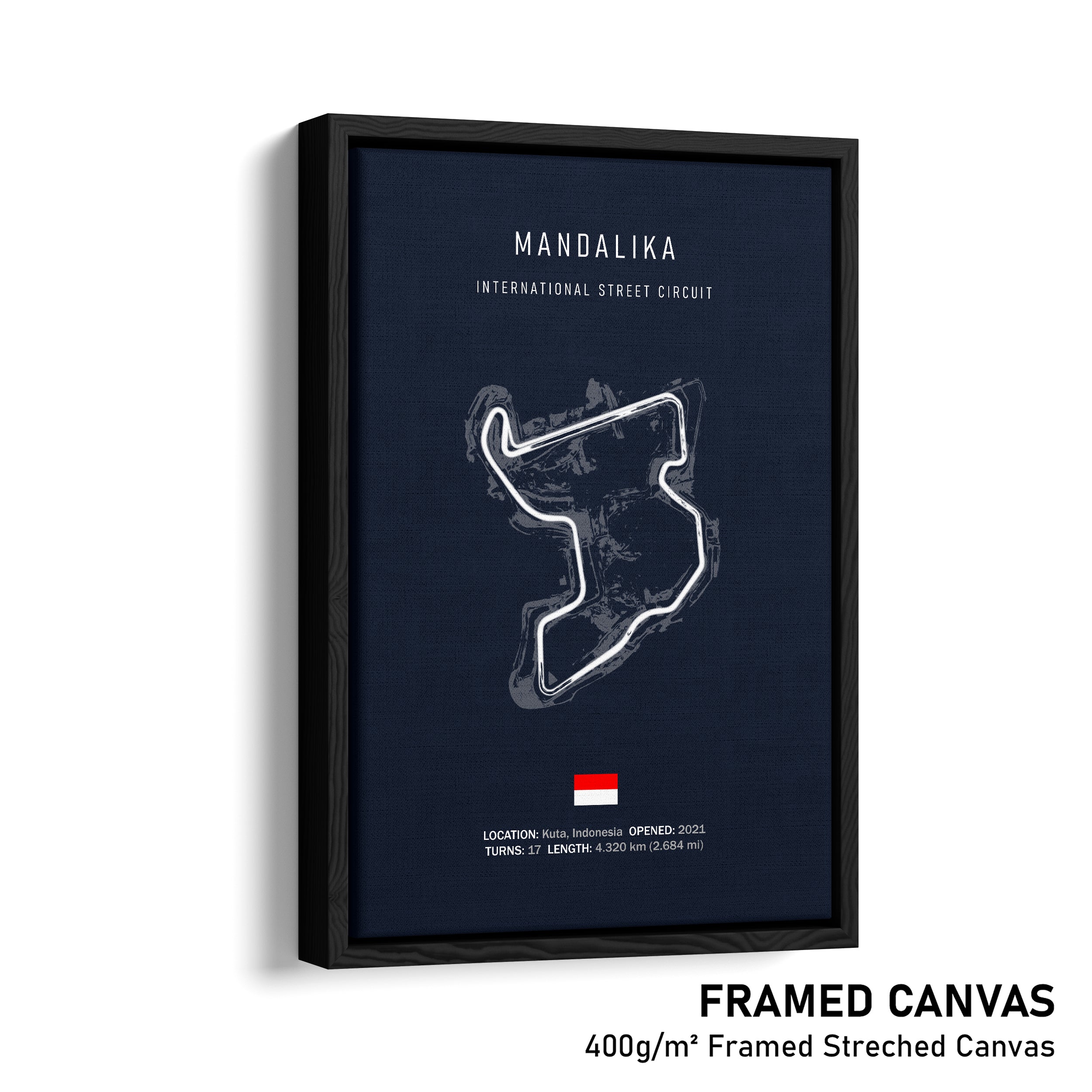 Mandalika International Street Circuit - Racetrack Print