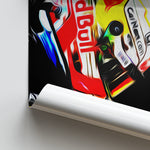 Load image into Gallery viewer, Max Verstappen, Red Bull 2021 - Formula 1 Print
