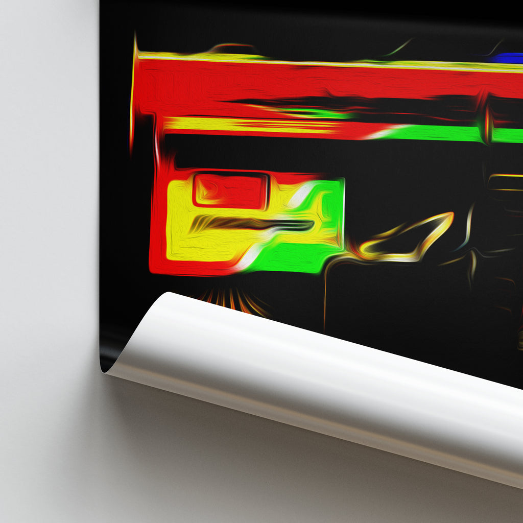 Mazda 787B Group C - Race Car Print – Illustrated Tracks
