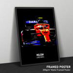 Load image into Gallery viewer, McLaren MCL35M, Lando Norris 2021 - Formula 1 Print
