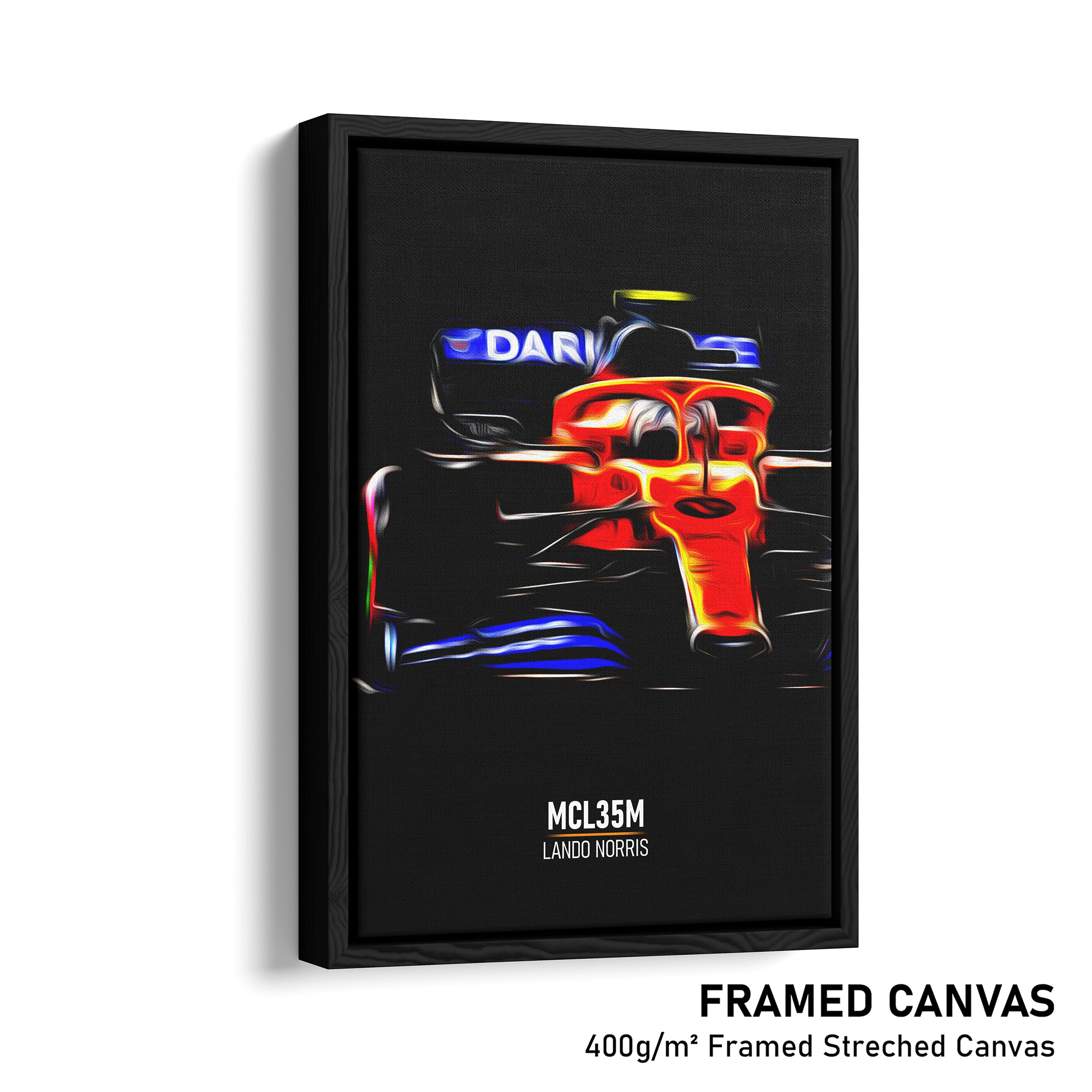 McLaren MCL35M, Lando Norris 2021 - Formula 1 Print