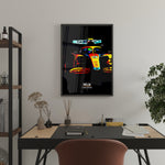 Load image into Gallery viewer, McLaren MCL36, Lando Norris - Formula 1 Poster Print
