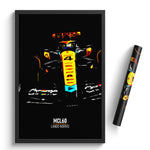 Load image into Gallery viewer, McLaren MCL60, Lando Norris - Formula 1 Poster Print
