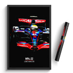Load image into Gallery viewer, McLaren MP4-22, Lewis Hamilton 2007 - Formula 1 Print

