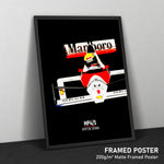 Load image into Gallery viewer, McLaren MP4/5, Ayrton Senna 1989 - Formula 1 Print
