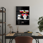 Load image into Gallery viewer, McLaren MP4/6, Ayrton Senna - Formula 1 Poster Print
