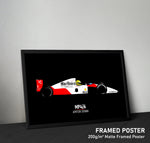 Load image into Gallery viewer, McLaren MP4/6, Ayrton Senna 1991 - Formula 1 Print
