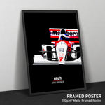 Load image into Gallery viewer, McLaren MP4/9, Mika Häkkinen 1994 - Formula 1 Print
