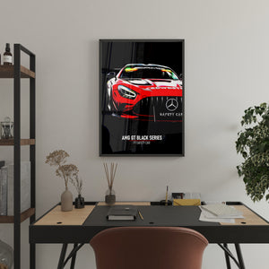 Mercedes AMG GT Black Series - Formula 1 Safety Car Print