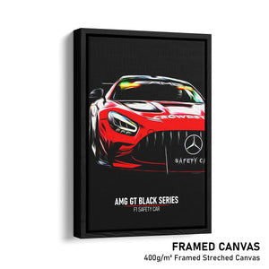 Wall Art Print Mercedes AMG GTR Car Poster, Gifts & Merchandise