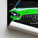 Load image into Gallery viewer, Mercedes AMG GT R - Sports Car Print
