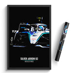 Load image into Gallery viewer, Mercedes-EQ Silver Arrow 02, Nyck de Vries 2021 - Formula E Print

