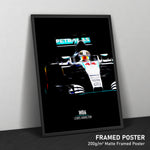 Load image into Gallery viewer, Mercedes W06, Lewis Hamilton 2015 - Formula 1 Print
