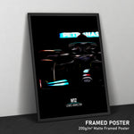 Load image into Gallery viewer, Mercedes W12, Lewis Hamilton 2021 - Formula 1 Print
