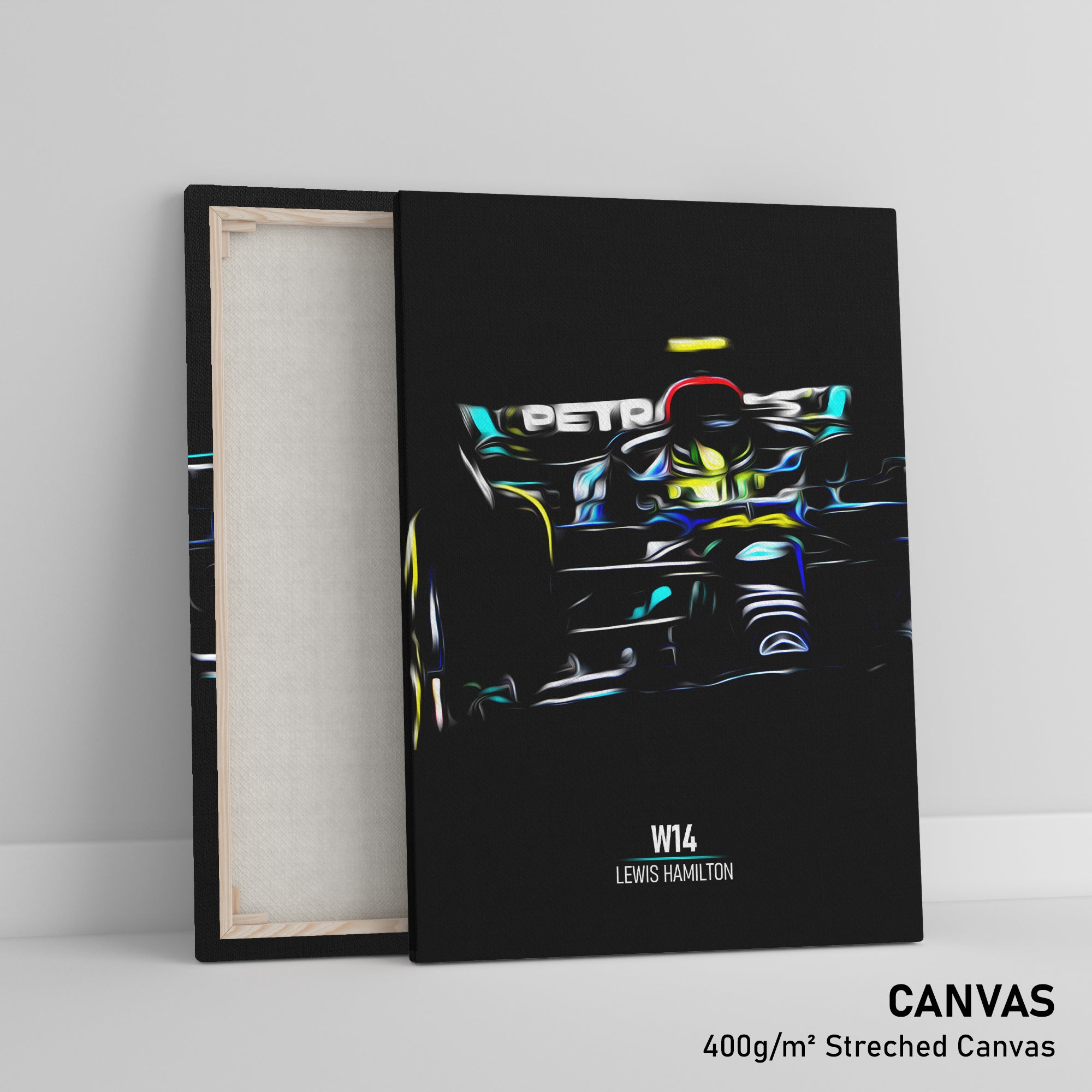 Mercedes W14, Lewis Hamilton - Formula 1 Canvas Print