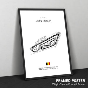 Circuit Jules Tacheny Mettet - Racetrack Print
