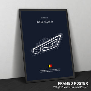 Circuit Jules Tacheny Mettet - Racetrack Print