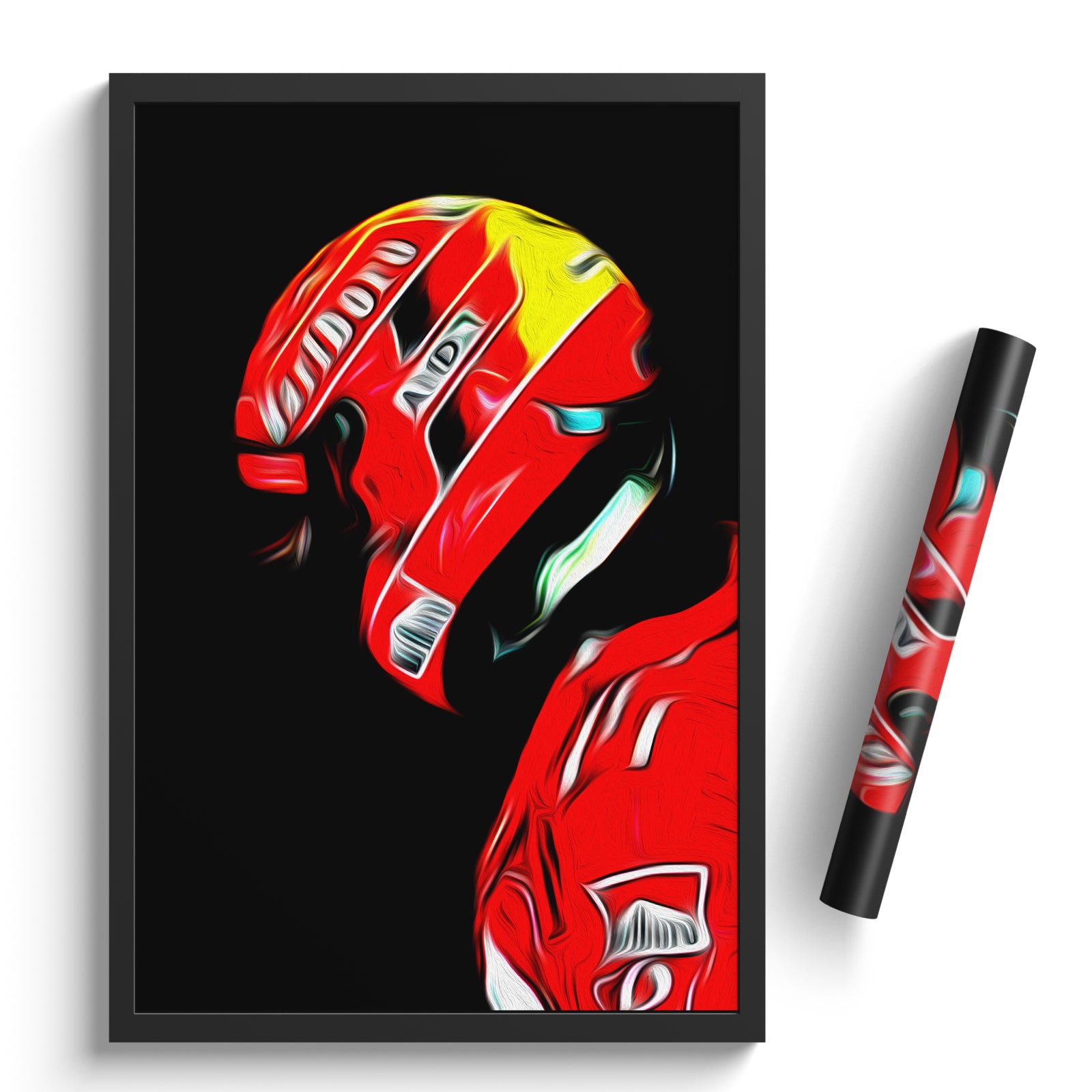Michael Schumacher, Ferrari 2005 - Formula 1 Print