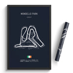 Load image into Gallery viewer, Mondello Park Circuit - Racetrack Print
