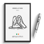 Load image into Gallery viewer, Mondello Park Circuit - Racetrack Print
