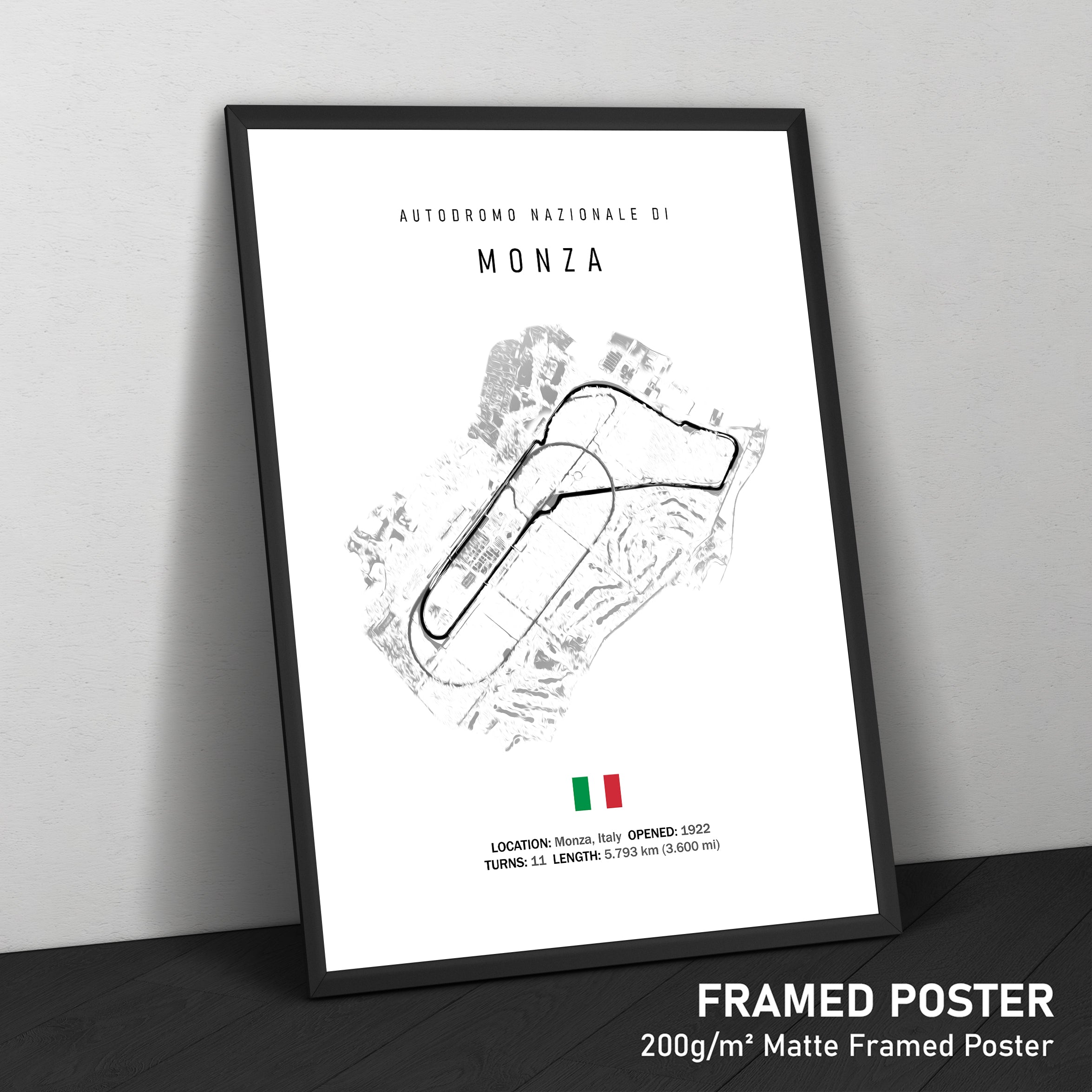 Autodromo Nazionale di Monza - Racetrack Print