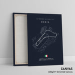 Load image into Gallery viewer, Autodromo Nazionale di Monza - Racetrack Canvas Print
