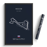 Load image into Gallery viewer, Moscow Raceway - Racetrack Print
