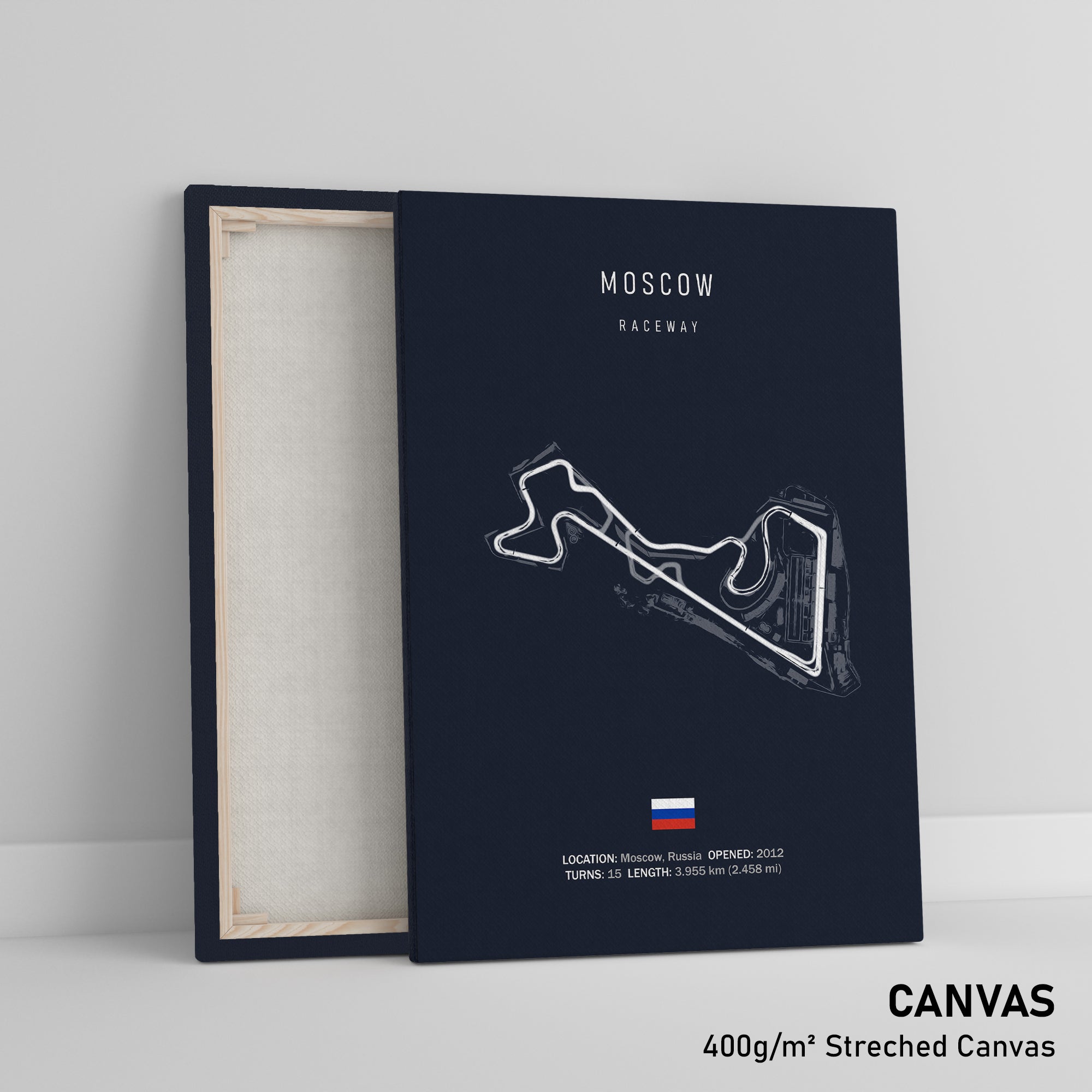 Moscow Raceway - Racetrack Print – Illustrated Tracks