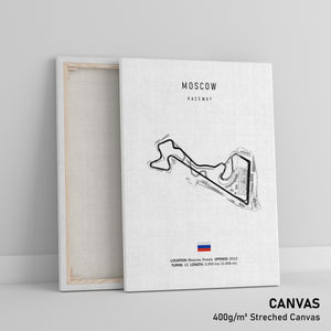 Moscow Raceway - Racetrack Print