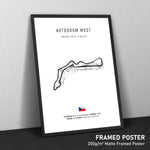 Load image into Gallery viewer, Autodrom Most - Racetrack Print
