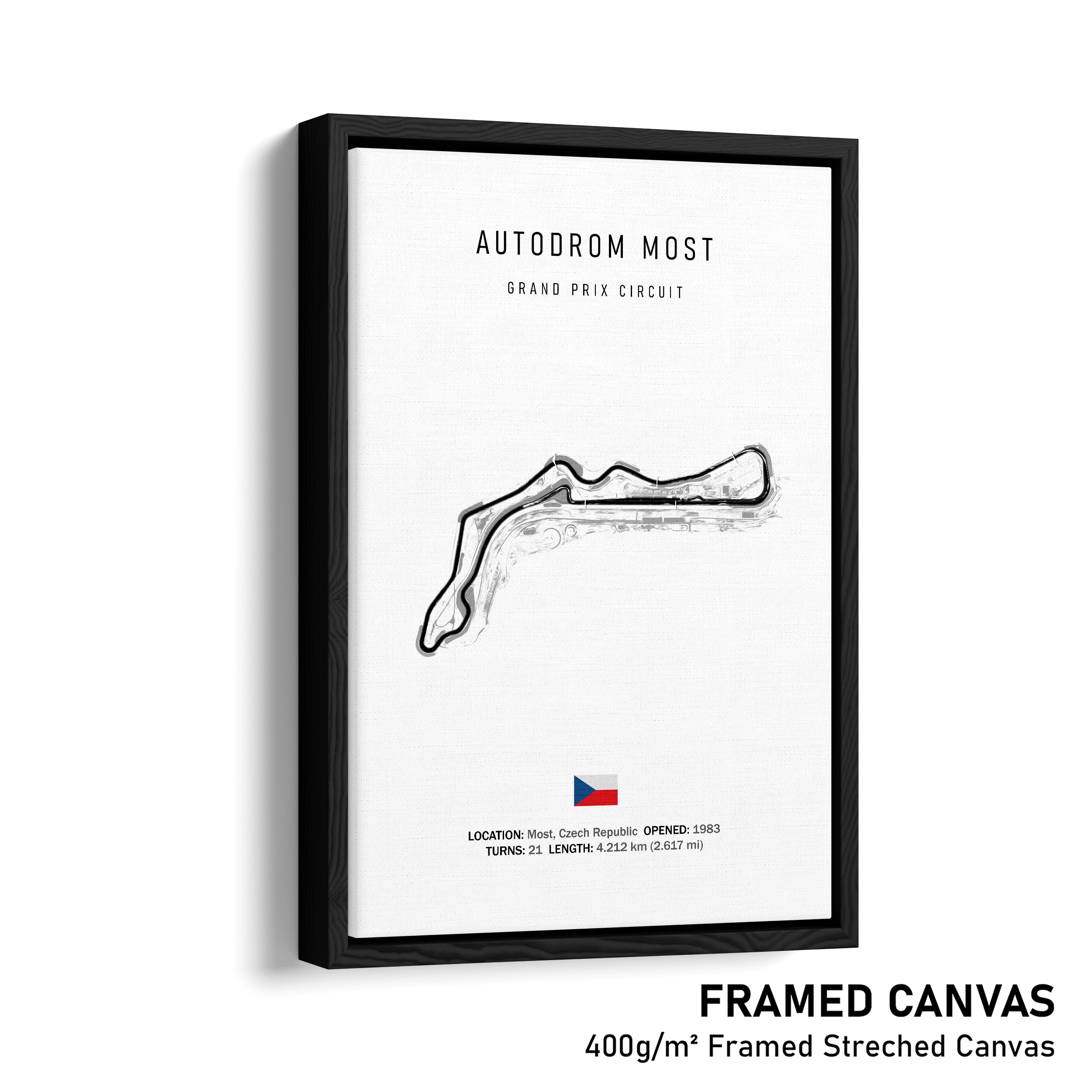 Autodrom Most - Racetrack Print