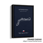 Load image into Gallery viewer, Autodrom Most - Racetrack Print
