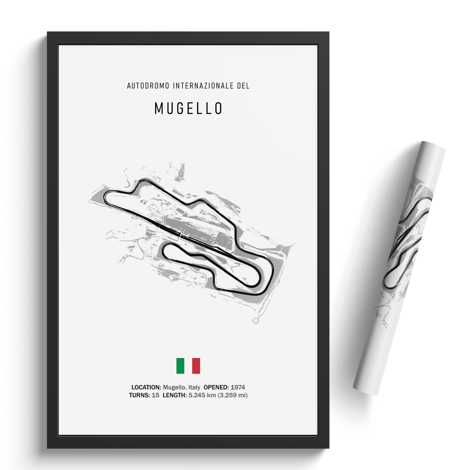 Autodromo Internazionale del Mugello - Racetrack Print