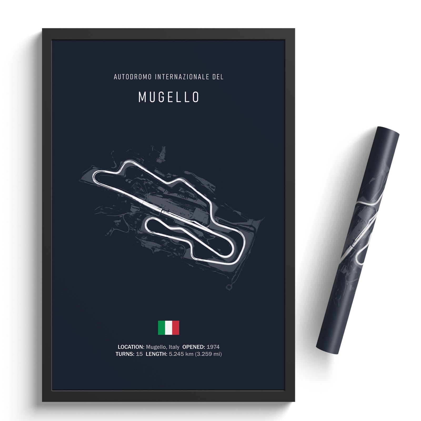 Autodromo Internazionale del Mugello - Racetrack Print