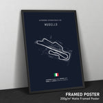 Load image into Gallery viewer, Autodromo Internazionale del Mugello - Racetrack Print
