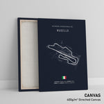 Load image into Gallery viewer, Autodromo Internazionale del Mugello - Racetrack Print
