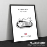 Load image into Gallery viewer, New Hampshire Motor Speedway - Racetrack Print
