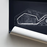 Load image into Gallery viewer, New Jersey Motorsports Park Thunderbolt Circuit - Racetrack Print
