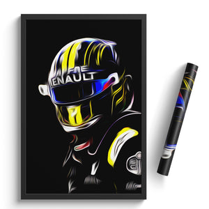 Nico Hülkenberg, Renault 2018 - Formula 1 Print