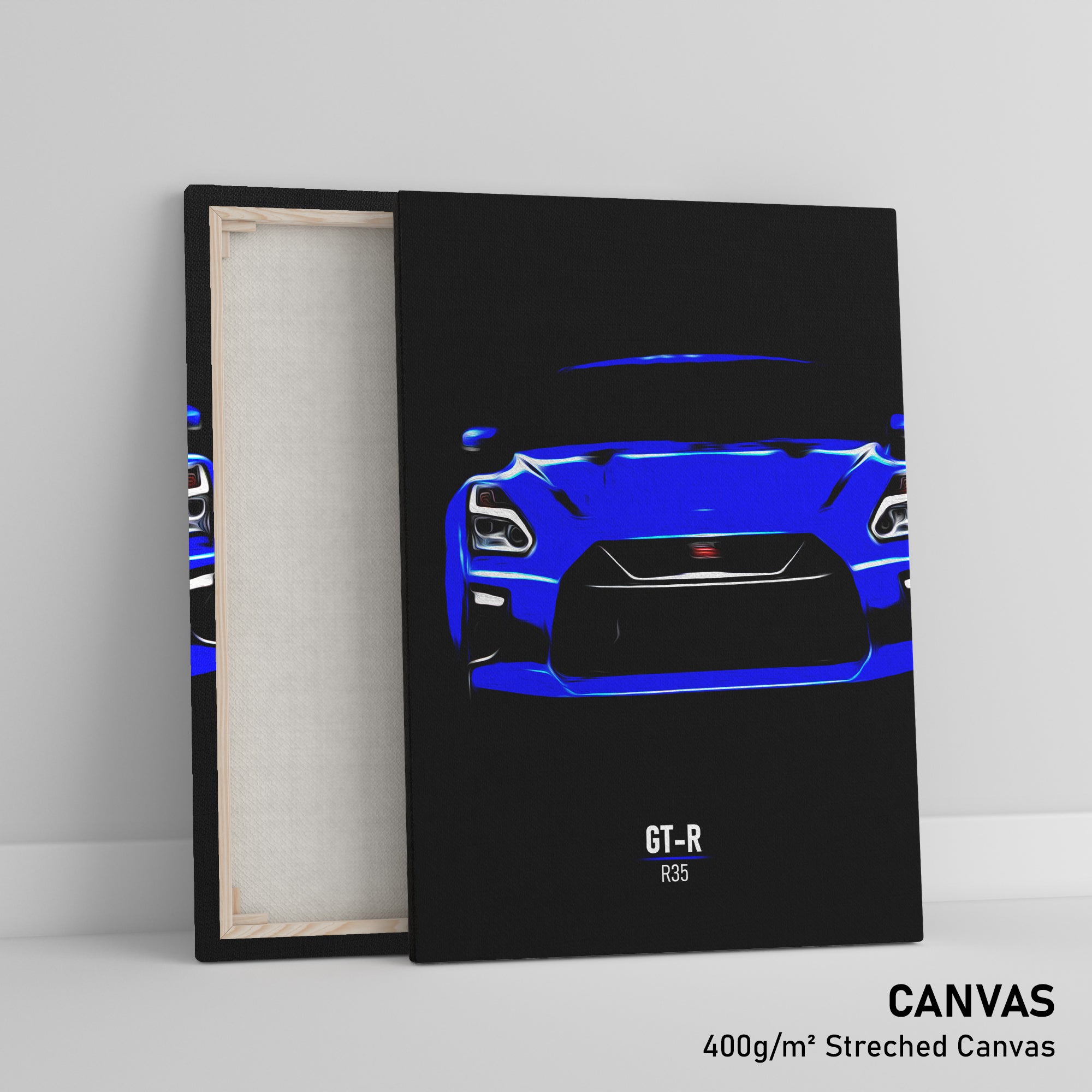 Nissan GT-R R35 - Sports Car Canvas Print