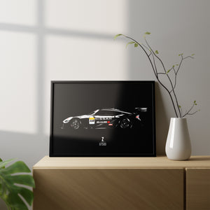 Nissan Z GT500 - Race Car Framed Poster Print